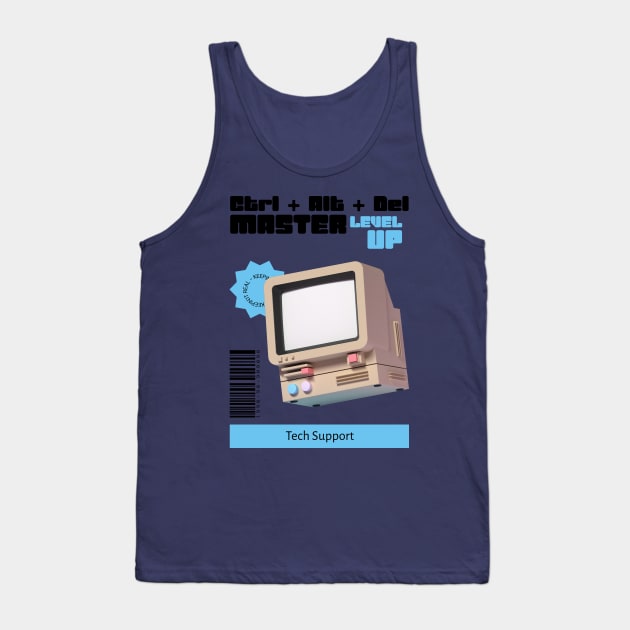 ctrl + alt + del master Tank Top by juinwonderland 41